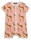 Milkbarn Organic Cotton Baby Shortall – ローズドゥ – 6 – 12ヶ月