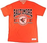 Baltimore Orioles Mitchell & NessメンズEarlyイニングTailored Tシャツ オレンジ