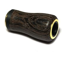 brimo ウッドハンドルノブ　Suncuts Brave350 ウッドノブ シマノ・ダイワ用 Sanctus brave350 花梨 - ブリモ