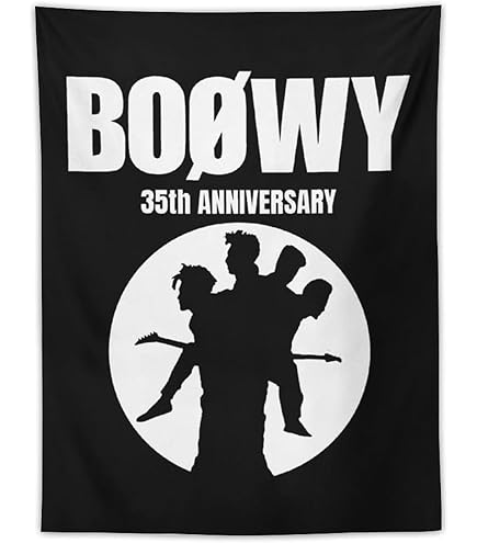 Amazon.co.jp: タペストリー ボウイ Boowy Boøwy 布ポスター 壁掛け 壁