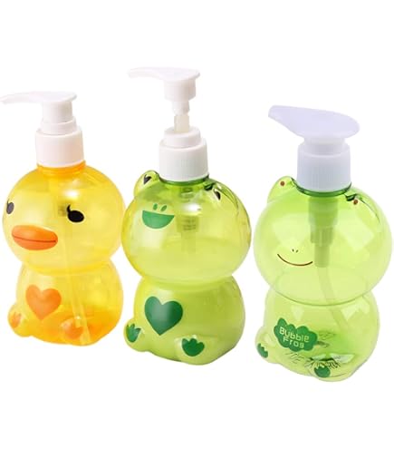 Amazon｜250 ミリリットルポータブルソープディスペンサー子供かわいい