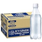 Canada Dry コカ・コーラ ICY SPARK ラベルレス 強炭酸 430mlPET 24本