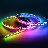 MOKUNGIT WS2812B LED Strip Lights WS2812B Individual Addressable WS2811 Built-in 5050 RGB Digital Dr