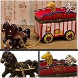 ★人気の小物入れ★ポタリー ミニ ケース （サーカスZOO）♪