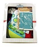 パパジーノ ズービーペッツ てんとう虫 出産 お祝い セット ビブ ベルトカバー ブルー (AM_ZPG504-20)