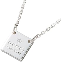 GUCCI シルバー ペンダントネックレス Amazon | グッチ GUCCI ネックレス レディース ペンダント