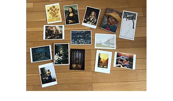Amazon 名画ポストカード オルセー美術館 ルーブル美術館 ロンドン ナショナル ギャラリーなどで購入 多数 ポストカード 絵柄付はがき 文房具 オフィス用品