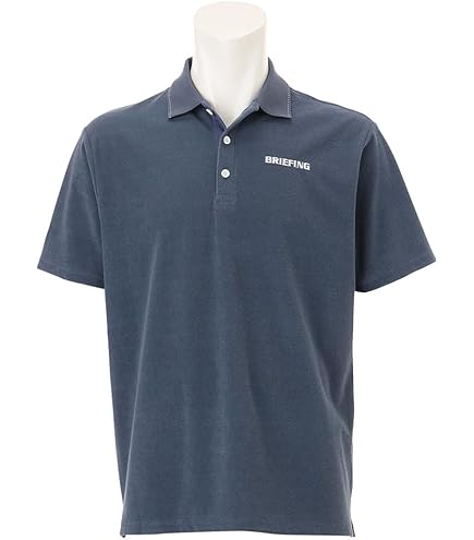 Amazon.co.jp: [ブリーフィング] ポロシャツ メンズ ゴルフ GOLF
