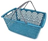 マハロカンパニー バスケット ロイヤルシアン 幅507×奥行360×高さ240mm