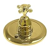 Rohl A7400XMIB Country Bath Trim Kit for Pressure Balance with Integrated Volume Control with Cross 