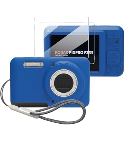 Kodak PIXPRO FZ55 ブルー コンパクトデジタルカメラ Amazon.com : Kodak PIXPRO FZ55 Digital Camera, Compact Point