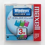 maxell 3.5FD ミックス 3P [MFHD18CC3P]