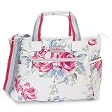 (キャスキッドソン) Cath Kidston キャリーオールナッピーバッグ 741767/CARRY All NAPPY BAG BIRTHDAY ROSE/VINTAGE CREAM マザーズバッ