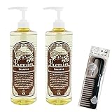 特別セット ケンラックス プルミエ シャンプー 1000ml 2個セット & トリートメントコーム付