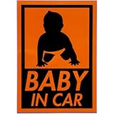 ノーブランド品 カーマグネット BABY IN CAR