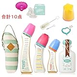 ベッタ ジュエルCandy&PPSU ママパパ安心セット/贝塔钻石玻璃+树脂奶瓶套装/Doctor betta Jewel Candy Glass+PPSU set