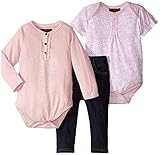 7 For All MankindニットデニムJeggingsセット(ベビー) カラー: パープル