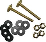 Kissler & Company Inc. 68-7328 Tank to Bowl Bolt Set Heavy Duty, Solid Brass [並行輸入品]