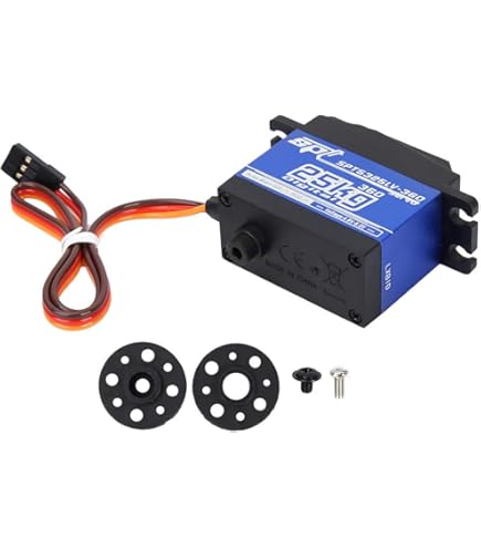 Amazon | サーボ ラジコン用サーボ SPT5525-360 25KG 360連続