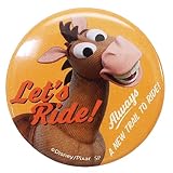 トイストーリー 4[缶バッジ]/ブルズアイ ディズニー スモールプラネット 映画 キャラクター グッズ 通販