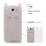 Samsung J3 2016 / Galaxy J310ケース、Samsung J310クリエイティブ携帯電話保護カバー、SevenPandae 3DプレミアムラブリープロテクトソフトTPUゴムソフ