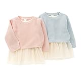 dolcina(ドルチーナ) アンサンブルチュニック (80～140cm) キムラタンの子供服 (33313x33513-164) サックス 95