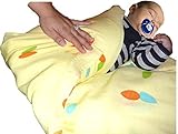 So-Bo Soothing Safari Swaddle Blanket, Giraffe by So-Bo The Baby Soothing Company