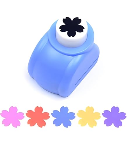 Amazon.co.jp: クラフトパンチお花大きめ : ホビー
