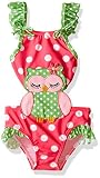 Sol Swimベビー女の子眠いフクロウコネクター水着 カラー: ピンク