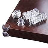 Hltd コーナーパット コーナークッション コーナーガード 赤ちゃん ケガ防止用 透明 キュートなコーナーガード・クッション テーブル 机 角カバー 角ガード セーフティグッズ コーナーカバー　ベビ