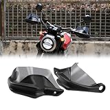 FOR CB190TR CB 190 TR cb190tr 2021-2024 2025 オートバイのハンドルバーガード ABSハンドルバー防風ハンドガードブレーキハンドガード強化 ナックルガード・ハンドガード (Smoky gray full set)
