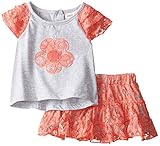 Little Lass SHIRT ベビー・ガールズ カラー: ピンク