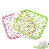 キッチングリッド – AIeVe 3パックキッチンシンクマットシンクグリッドフィルタプロテクターマット