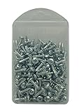 WAKAI 鉄板用ビス スパイラルダンバ ナベ4X13mm 240本入