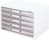 ナカバヤシ アバンテ レターケース 書類収納 A4 浅5段 AL-W5-W