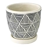 SPICE プランター トライアングル ブラック レリーフ CCGH1830BK