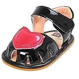 (プタス) Putars 赤ちゃん 靴 サンダル エナメル ドレスシューズ ハート型 マジックテープ ファーストシューズ やわらかい プリンセス お姫様 歩行練習 履きやすい 履き心地いい 女の子 滑
