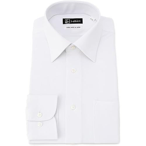 i-Shirt(アイシャツ) i-shirt完全ノーアイロン ストレッチ 超速乾 レギュラーフィット 長袖 アイシャツ ワイシャツ メンズ ノンアイロンメンズ