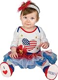 Rubie's Costume Baby's First Halloween Lil Firecracker Tutu Jumper With Leggings Headband and Bootie