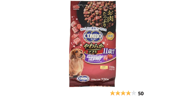 Amazon コンボ ドッグフード ドッグ やわらかソフト 11歳以上 たっぷりお肉粒 国産 小分け包装 角切りささみ ビーフ 野菜ブレンド 犬 240グラム X 3 コンボ ウェット 通販