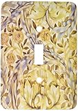 3drose LSP _ 52266 _ 1 Vintage 1876パターンby Morris and Company African Marigold Single切り替えスイッチ