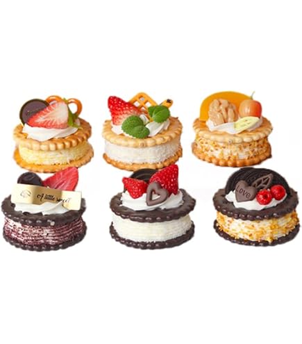 Amazon.co.jp: フェイクフードセット・リアル食品サンプルケーキ