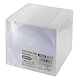 MAG-LAB CD/DVD/BD 1枚収納 5mmスリムケース 25枚入 1個 ML-CD05S25PCR-1