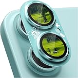 ミニーマウス カメラフイルム iPhone16/16 Plus用 カメラ保護 全面保護 9H強化ガラス【アルミ合金一体感】アイフォン16/16plus レンズカバー 耐衝撃 露出オーバー防止 黒縁取り 超高透過率 いphone16/いphone16プラス カメラカバー プロテクター (グリーン)