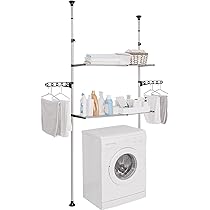 カゴ付き ランドリーラック 洗濯機 突っ張り式 Amazon｜タンスのゲン ランドリーラック 幅64～94cm 突っ張り式