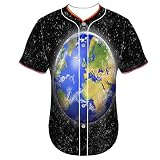 unifacoユニセックス3dプリントクルーネック半袖TシャツトップTシャツジャージUniverse ehjl半袖ユース円弧下部feusenカスタマイズ野球ジャージ
