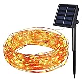 Perfectgoing LEDイルミネーションライト ソーラー充電式 光センサー内蔵 発光モードは パターン 屋外用 防水 夜間自動点灯 クリスマス電飾/室内飾り/室外装飾 高輝度 高品質 祝日やク