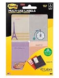 Post-it 1-3/4 X 2-3/4 Inches Multi-Use Designer Series Labels (6250-TD) [並行輸入品]