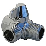 LASCO 08-2021 Rough Personal Shower Diverter, Chrome Plated Brass [並行輸入品]