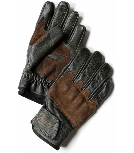Fuel バイク用 レザーグローブ ブラウン L Amazon.co.jp: Fuel Bespoke Motorcycles ”RODEO” GLOVE L ブラウン